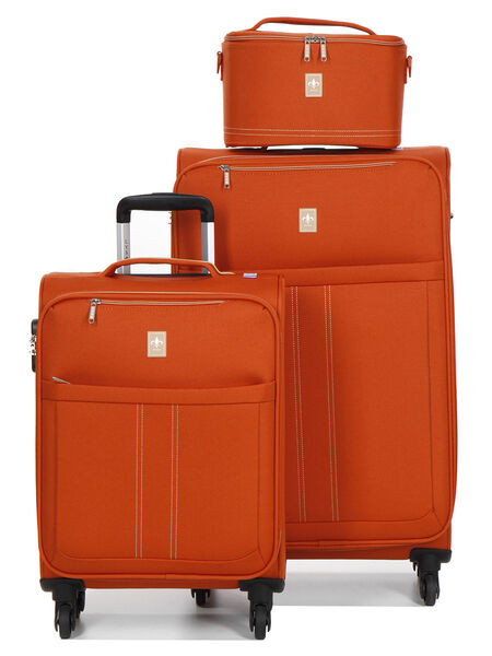 Ensemble 2 valises souples Las Vegas et vanity