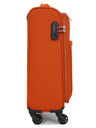 Ensemble 2 valises souples Las Vegas et vanity Cognac