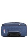 Ensemble 2 valises souples Las Vegas et vanity Blue Jean Blue Jean