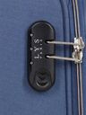 Ensemble 2 valises souples Las Vegas et vanity Blue Jean Blue Jean