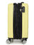 Ensemble 3 valises rigides extensibles Inverness Jaune Pale