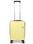 Ensemble 3 valises rigides extensibles Inverness Jaune Pale