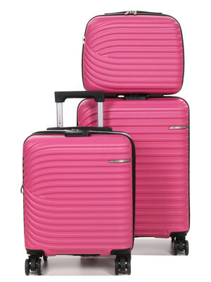 Ensemble 2 valises Lys Managua et vanity Fuchsia