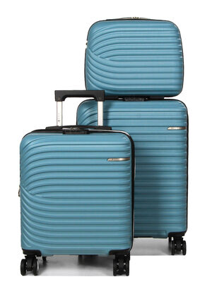 Ensemble 2 valises Lys Managua et vanity Bleu