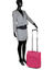 Ensemble 2 valises cabine souples extensibles Nashville 2 Fuchsia / Beige Fuchsia / Beige