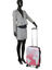 Ensemble 3 valises rigides extensibles Mappemonde Rose Rose
