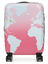 Ensemble 3 valises rigides extensibles Mappemonde Rose Rose