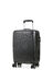 Ensemble 3 valises rigides extensibles Bergen Noir Noir