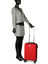 Ensemble 3 valises rigides Parme Rouge Rouge