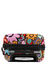 Ensemble 4 valises rigides Pop flower et vanity Orange