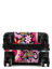 Ensemble 4 valises rigides Pop flower et vanity Orange