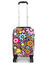 Ensemble 4 valises rigides Pop flower et vanity Orange