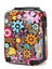 Ensemble 4 valises rigides Pop flower et vanity Orange