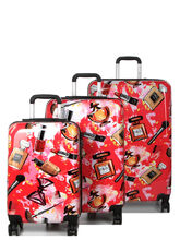 Ensemble 3 valises Madisson Girly Rose