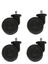 Ensemble 2 valises cabine rigides Funny Cat Blanc