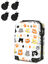 Ensemble 2 valises cabine rigides Funny Cat Blanc