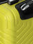 Ensemble 3 valises rigides extensibles Varna Jaune Fluo