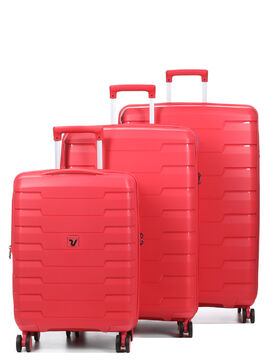 Ensemble 3 valises rigides extensibles Skyline 2.0 Radiant Red
