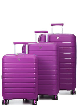 Ensemble 3 valises rigides extensibles B-Flying Orchid�e