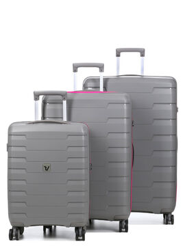 Ensemble 3 valises rigides Skyline 2.0 Neon Gris