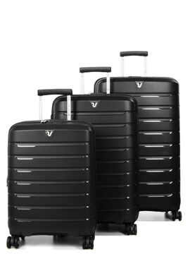 Ensemble 3 valises rigides extensibles B-Flying Noir