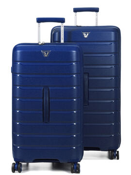 Ensemble 2 valises rigides B-Flying Trunk Bleu Nuit