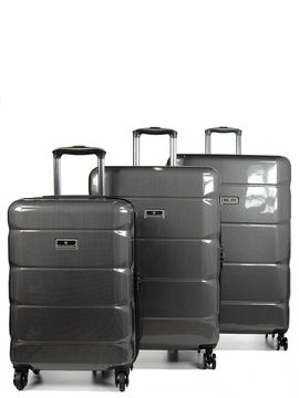 Ensemble 3 valises rigides S�oul Noir
