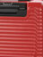 Ensemble 3 valises rigides Acapulco Rouge