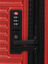 Ensemble 3 valises rigides Acapulco Rouge