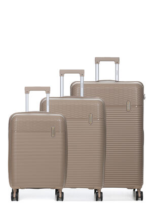 Ensemble 3 valises Teneo Linea Kaki