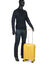 Ensemble 2 valises rigides extensibles Deltea Jaune