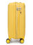Ensemble 2 valises rigides extensibles Deltea Jaune