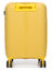 Ensemble 2 valises rigides extensibles Deltea Jaune
