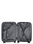 Ensemble 2 valises rigides extensibles Deltea Noir Noir