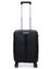 Ensemble 2 valises rigides extensibles Deltea Noir Noir