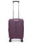 Ensemble 3 valises rigides extensibles Deltea Violet Violet