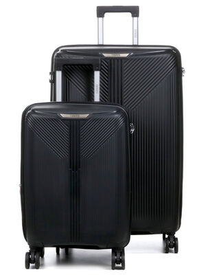 Ensemble 2 valises Teneo Deltea Noir