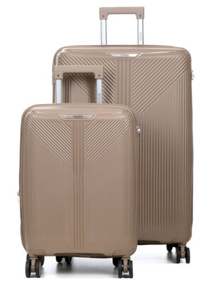 Ensemble 2 valises Teneo Deltea Kaki