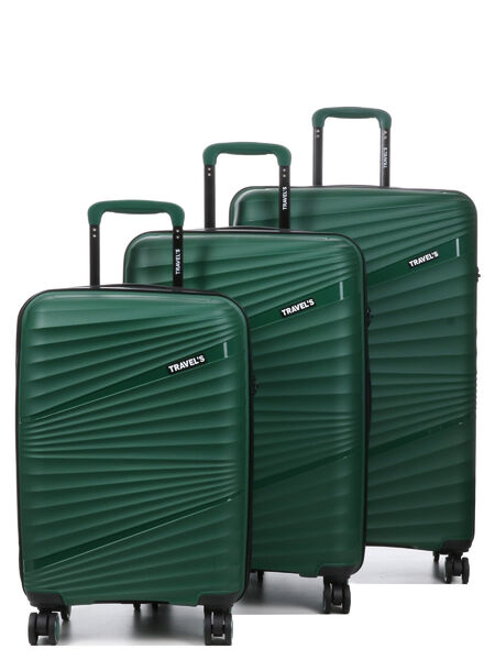 Ensemble 3 valises rigides Milos