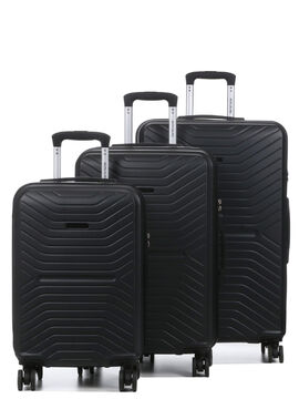 Ensemble 3 valises rigides Sintra 3 Noir