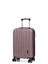 Ensemble 3 valises rigides extensibles Braga 3 Rose Rose