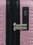 Ensemble 3 valises extensibles Bologne 2 Rose Rose
