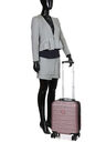 Ensemble 4 valises rigides extensibles Linz 3 Rose Rose