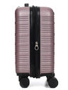 Ensemble 4 valises rigides extensibles Linz 3 Rose Rose