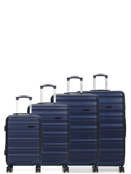 Ensemble 4 valises rigides extensibles Minneapolis 3 Bleu Marine