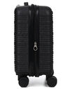Ensemble 4 valises rigides extensibles Linz 3 Noir Noir