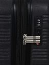 Ensemble 4 valises rigides extensibles Linz 3 Noir Noir