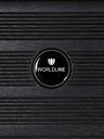Ensemble 4 valises rigides extensibles Linz 3 Noir Noir
