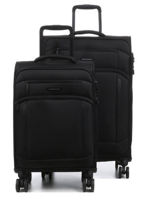 Ensemble 2 valises Worldline H�raklion 55 et 69 cm Noir
