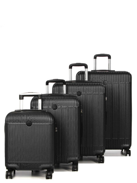 Ensemble 4 valises rigides Tulsa Noir